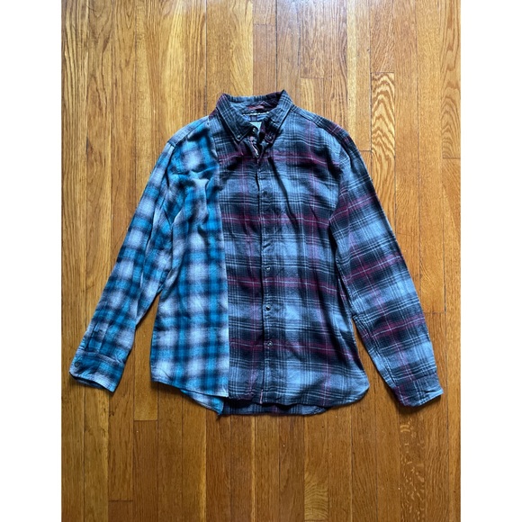 Alexander Kelly split flannel soNY | Large ~ Slim Fit - Picture 2 of 12